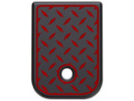 NDZ Glock Gen 1-5 Extra Thick Magazine Floor Plate with Engraved Patterns - Example Plate 2