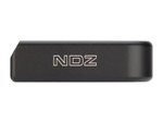 NDZ Glock Gen 1-5 Extra Thick Magazine Floor Plate with Engraved Patterns - Side View