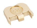 NDZ Glock Gen 6 & V-Series Rear Plates, Brass - Back View