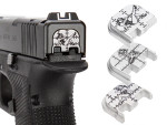 NDZ Glock Bomber Girl Rear Slide Cover Plates, Aluminum - Multiple Variations