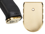 NDZ Walther PDP Magazine Base Plate, Brass - Plate with Gun