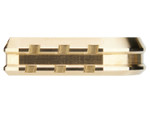 NDZ Walther PDP Extended Magazine Base Plate, Brass - Side View