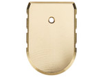 NDZ Walther PDP Extended Magazine Base Plate, Brass - Bottom View