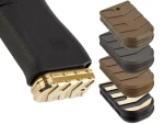 NDZ Glock 43X, 48 Brass Extended Magazine Base Plate, Aspis Cut - Multiple Variations