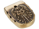 NDZ Sig P365 X Macro Fuse Brass Magazine Plate, 3D Designs - Angled View Bottom