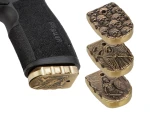 NDZ Sig P365 X Macro Fuse Brass Magazine Plate, 3D Designs - Multiple Variations