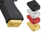 NDZ Glock Gen 1-5 Extra Thick Magazine Floor Plate, Aspis Cut - Multiple Variations