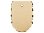 NDZ Sig P365 X Macro Fuse Magazine Plate, Brass - Bottom View