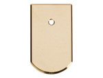 NDZ Beretta 92 & 96 Magazine Plate, Brass - Bottom View