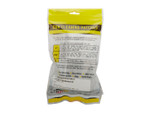 Otis Technology .30 - .45 Cal Square Cleaning Patches, 100 Count - Packaging Back View