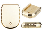 NDZ Springfield Echelon 17 Round Extended Magazine Plate, Brass - All Angles