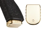 NDZ Springfield Echelon 17 Round Extended Magazine Plate, Brass - On the Gun