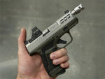 True Precision Cobra Compensator, 1/2 x 28 Thread - On the Gun