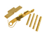 Ghost Bullet Slide Release Kit - Pins - ESLL For Glock Gen 1-3 In Gold TiN