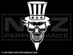 2063 - Uncle Sam Skull