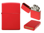 Zippo Matte Red Windproof Lighter (*LZ)