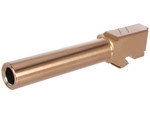 Zev 9mm Pro Match Grade Barrel for Glock 17 Gen 1-4 in PVD Bronze