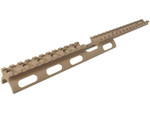 Leapers UTG Ruger 10/22 Picatinny Rail - Slim Rail In FDE - 26 Slots MNT-R22SS26