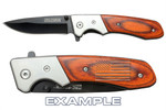 TAC-FORCE TF-469 3" Spring Assisted Pocket Knife Wood (*LZ)