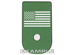 NDZ Green Magazine Plate for Glock 43 (*LZ)