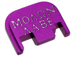 NDZ Purple Rear Slide Plate For Glock GEN 1-4 Molon Labe 3-D CNC