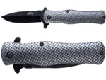 Master Cutlery Carbon Fiber Spring Assisted Tactical Pocket Knife 3.25" Blade