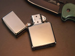 Zippo Sleek Classic Black Ice Windproof Lighter