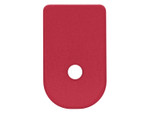 NDZ Red Magazine Plate for Glock 42 - Bottom View