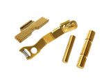 NDZ Glock 43 43x 48 Tin Coated Gold Kit ESLL, Pins, Ghost ESR