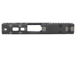 NDZ43 T.R.O.I. Slide Upgrade For Glock 43 43X in Blackout & Tungsten US Flag Cerakote - Top View
