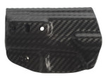 Rounded by Concealment Express Ambidextrous Holster Kydex IWB Inside The Waistband Tuckable Carbon Fiber for Glock 43 43X