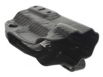 Rounded by Concealment Express Ambidextrous Holster Kydex IWB Inside The Waistband Tuckable Carbon Fiber for Glock 43 43X