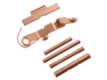 NDZ Kit For Glock GEN 1-3 in Copper (TiCN) with Ghost Pistol Parts