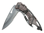 TAC-FORCE TF-705FC Skeleton 3.25" Spring Assisted Folding Pocket Knife - Blade Open