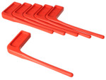 Leapers UTG Universal Firearm Chamber Safety Flag - Orange - 6pcs Set - Complete Set