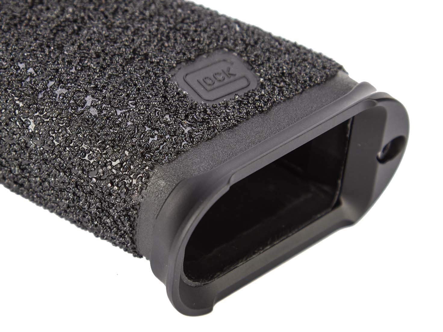 NDZ Glock 43X 48 Low Profile Aluminum Magwell - Wide Funnel For Carry, Matte Anodized