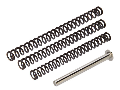 NDZ stainless steel guide rod tuner pack for Smith and Wesson CSX with three recoil springs