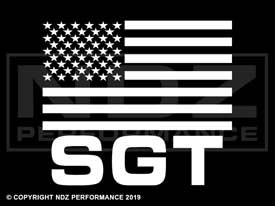 1568 - US Flag SERGEANT