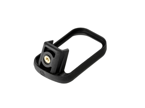 Magpul Enhanced Magazine Well for Glock 17 17L 22 24 31 34 35 37 GEN 3 Black - Angled View