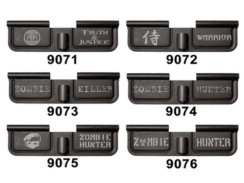 NDZ 308 AR-10 Ejection Port Dust Cover BLK - Lasered (12) Veritas & More