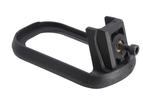 Magpul GL Enhanced Magazine Well For GLOCK 19, 23, 32, 38 GEN 3 Polymer Black - Angled View Back