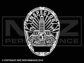 1963 - LAPD Badge Inspector