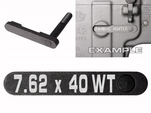 NDZ for AR-15 SW 15-22 Black Magazine Catch 762x40WT