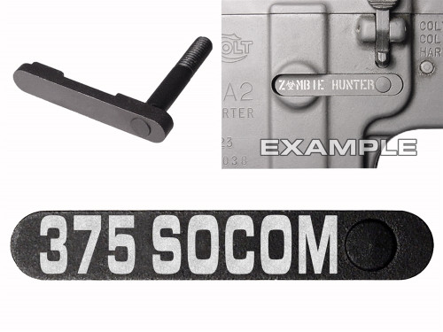 NDZ for AR-15 SW 15-22 Black Magazine Catch 375 SOCOM
