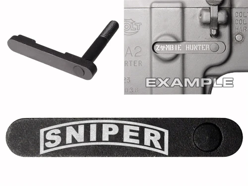 NDZ for AR-15 SW 15-22 Black Magazine Catch 068 Banner Sniper