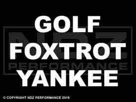 1947 - Golf Foxtrot Yankee
