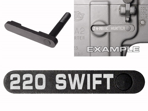 NDZ for AR-15 SW 15-22 Black Magazine Catch 220 SWIFT