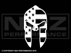 921 - Spartan Helmet US Flag