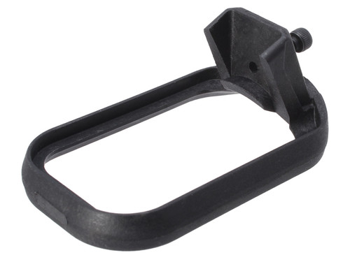 Magpul Enhanced Magazine Well for Glock 17, 22, 31, 34, 35, 37 GEN 4 Polymer Black - Angled View Front