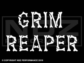 208 - Grim Reaper Bone Text